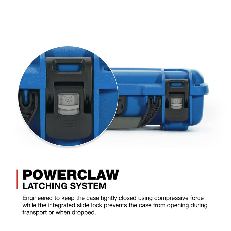 Waterproof Hard Case Nanuk 909 with Custom Insert for DJI Mini 3 and RC-N1 Remote - Blue (909S-080BL-0A0-C0598)