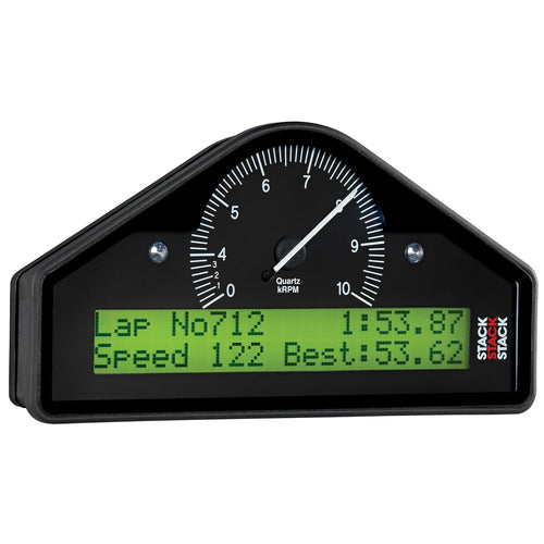 AutoMeter Race Display ST8100-F, Pre-Configured, Black, 0-4-10K RPM (Psi, Deg. F, Mph)