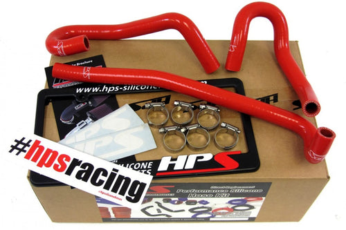 Red HPS 57-1340-RED-1 Silicone Heater Hose Kit (Coolant)