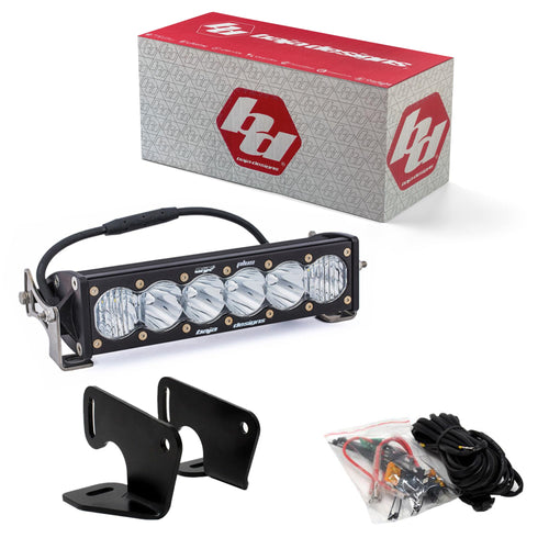 Baja Designs 10-inch ONX6+ LED Bar Pre-Runner Bumper Light Kit for Can-Am Maverick R UTV