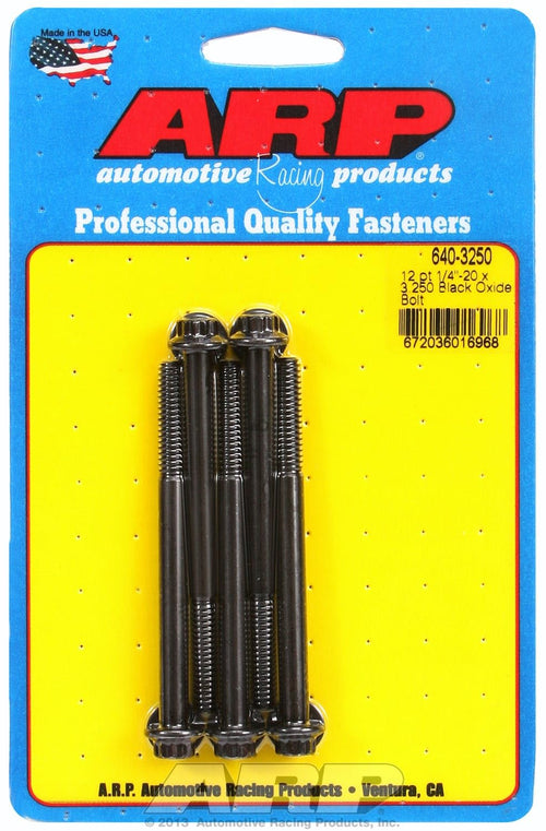 Black ARP (640-3250) Oxide Bolt