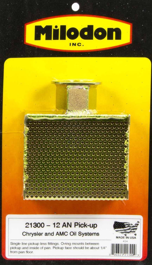 Oil Pump Milodon 21300 Pick-Up Tube