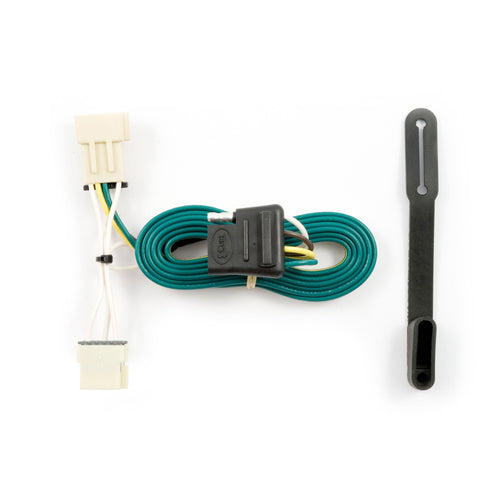CURT 56077 Custom Vehicle-Side 4-Pin Trailer Wiring Harness, Fits Select Pontiac Montana, Saturn Relay, Buick Terraza, Chevrolet Uplander
