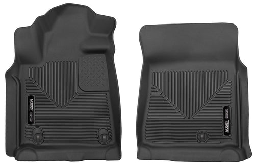 X-ACT Husky Liners 53731 Contour Front Floor Liners Black