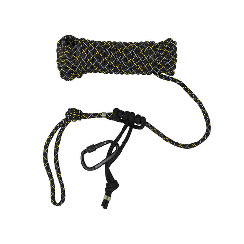 35’ Rivers Edge® Reflective Safety Rope, 35' Long Weather-Resistant Rope, Reflective, Treestand Safety, Heavy-Duty Locking Carabiner, 300 lb. Capacity, RE789