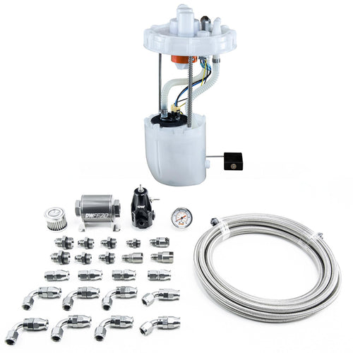 DW400 Pump Module DeatschWerks + Return Kit SS PTFEfor 9th Gen Honda Civic Si (9-401-608-7042)