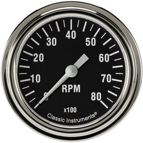 Hot Rod Classic Instruments HR383SLF 2 5/8" Tachometer Full Sweep