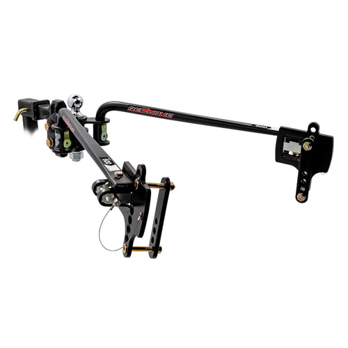 Eaz-Lift Camco ReCurve R3 600lb Camper/RV Weight Distribution Hitch - Features Adjustable Sway Control & Includes 2" Hitch Ball w/8,000lb Max Rating - 800lb Max Tongue Weight Rating (48771)