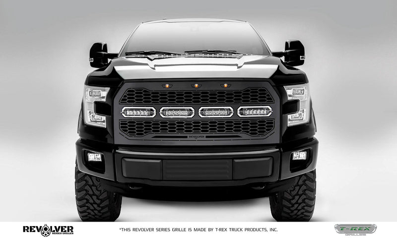 Black T-Rex 6515731 Revolver Grille for, 1 Pack