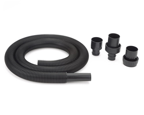 8 Ft x 1.5 Inch Diameter Shop-Vac Hose, Flexible Vinyl Construction, Compatible With Standard 1.5 Inch Inlets, (1-Pack)