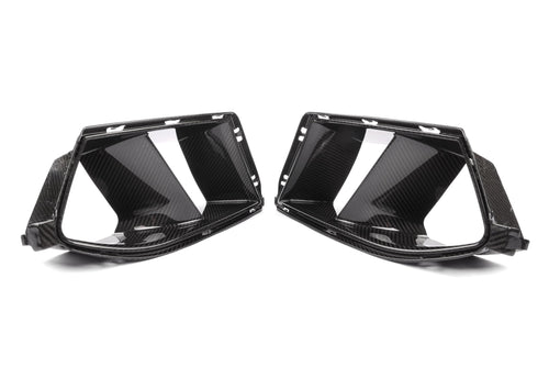 Dinan Performance Front D980-0032 Air Inlets - Gloss Twill Carbon Fiber