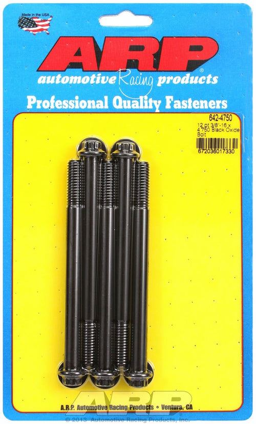 Black ARP (642-4750) Oxide Bolt