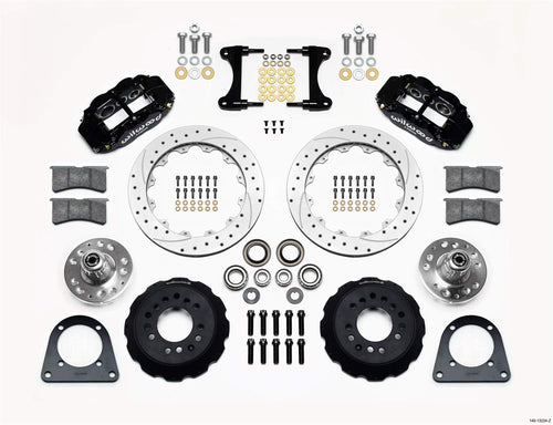 12.88" FNSL6R Hub Front Kit, Drill-Zinc