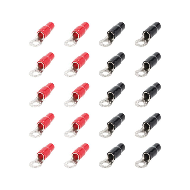 V8-RTN9-20 T-Spec V8 Series Nickel Plated Terminal, 20 Pack