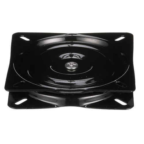 Seat Swivel Attwood 17721, For Boat Seat, 3-Degree Tilt Action, 7 Inches, Steel, Black Powder Coated