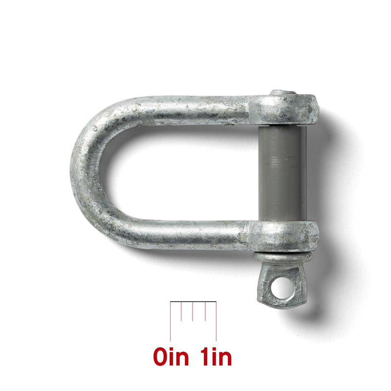 Shackle Polyform with 1 inch Bushing (Galvanized)
