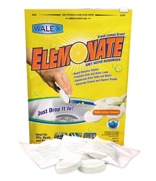 Walex Elemonate TOI-61776 Grey Water Deodorizer and Cleaner