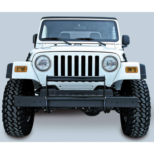 Brush Guard Rugged Ridge 11511.02, Gloss Black; 97-06 Jeep Wrangler TJ
