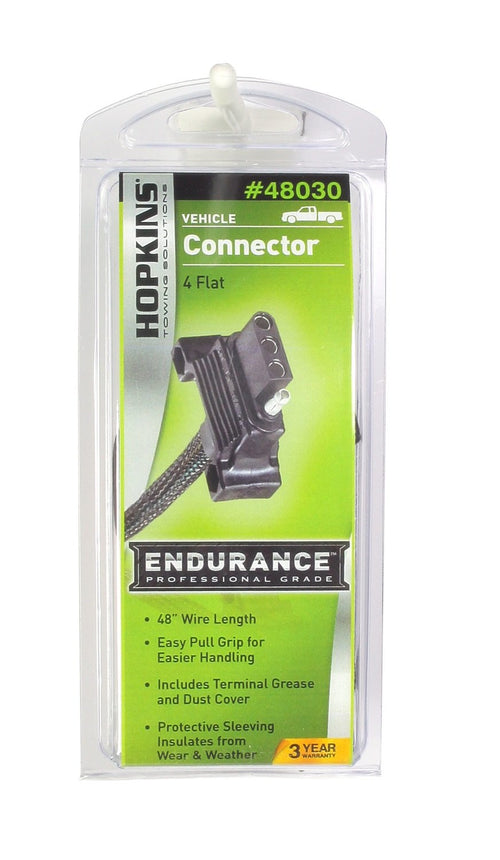 48 Long Hopkins Towing Solutions Endurance 4-Wire Flat Vehicle Side Connector