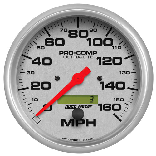 Auto Meter Ultra-Lite 4489 In-Dash Electric Speedometer 5.000 in.