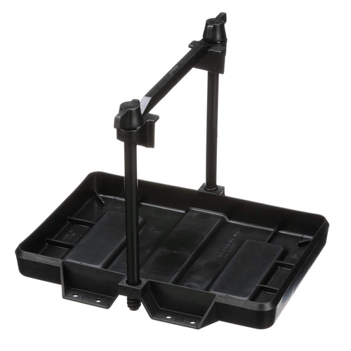 Adjustable Battery Tray Attwood 9090-5, for 27/27m Series Batteries, Heavy-Duty Black Plastic, Height-Adjustable Crossbar