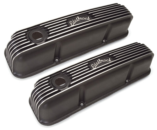 Edelbrock Valve Cover Set 41623 for Ford FE Engine