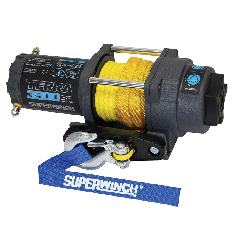 Winch Roller Fairlead 3500 lbs Synthetic 32ft