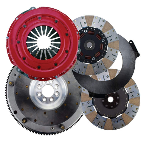 Force Ram Clutches 10.5 Complete Dual Disc Organic Clutch Assembly 80-2112N