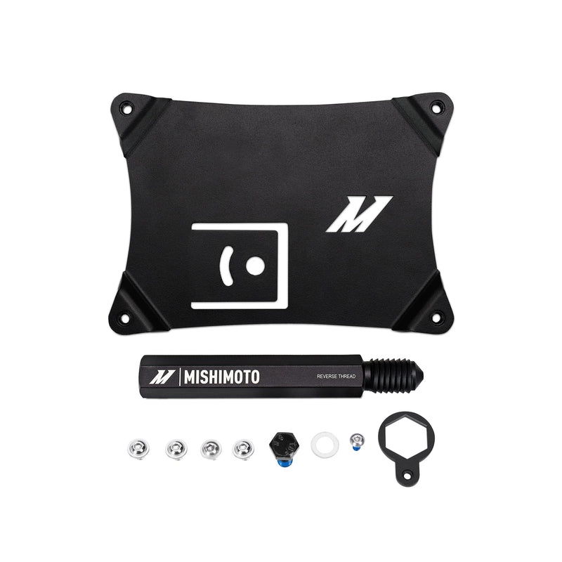 Mishimoto Relocation Kit License Plate, Compatible with Volkswagen GTI & MK8, 2022+