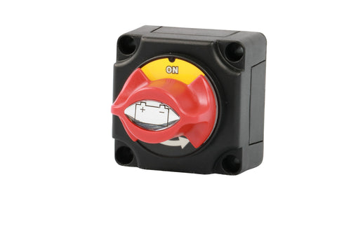 Battery Doctor WirthCo 20387 Mini Master Rotary Dial Disconnect Switch with On/Off Knob and Bottom Cover