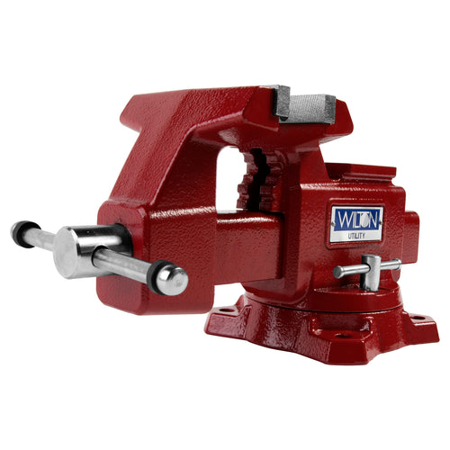 Utility Bench Vise Wilton, 5-1/2" Jaw Width, 5" Jaw Opening, 3-1/4" Throat (Model 675U)
