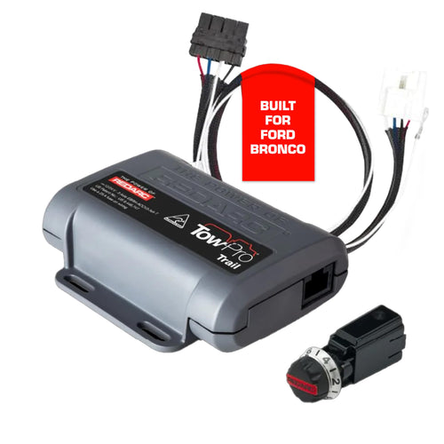 Tow-Pro REDARC Trail Kit Electric Trailer Brake Controller Kit for Ford Bronco, Off Road Dual Braking, Plug and Play Install, 12V/24V Compatible to Tow RV, Camper, Trailer, Boat