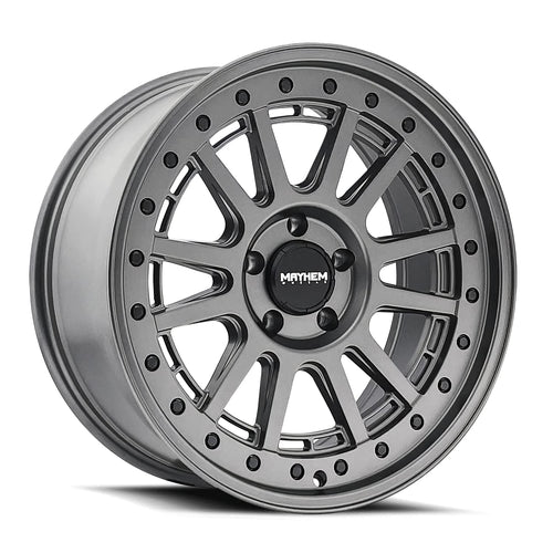 COMPASS MAYHEM 8305 MATTE GUNMETAL 18X9 8-165.1 18MM 125.2MM (1) Wheel