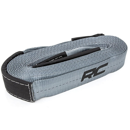 30 FT Rough Country Winch Strap | 2.5" Wide |16,000lbs Rating - RS120