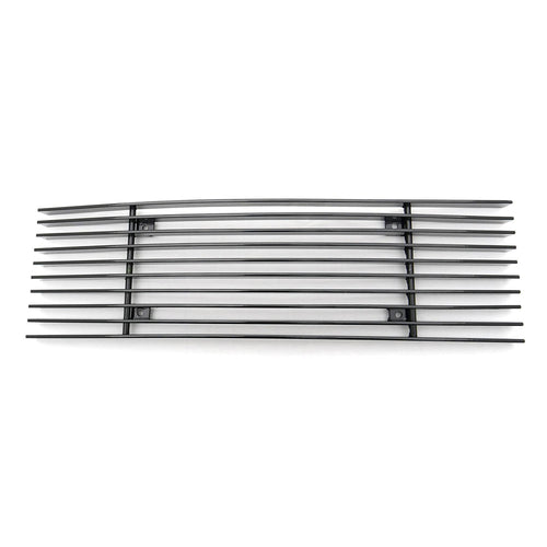 Horizontal T-Rex 25569B Aluminum Black Finish Billet Bumper Grille Bolt-on for Ford F150