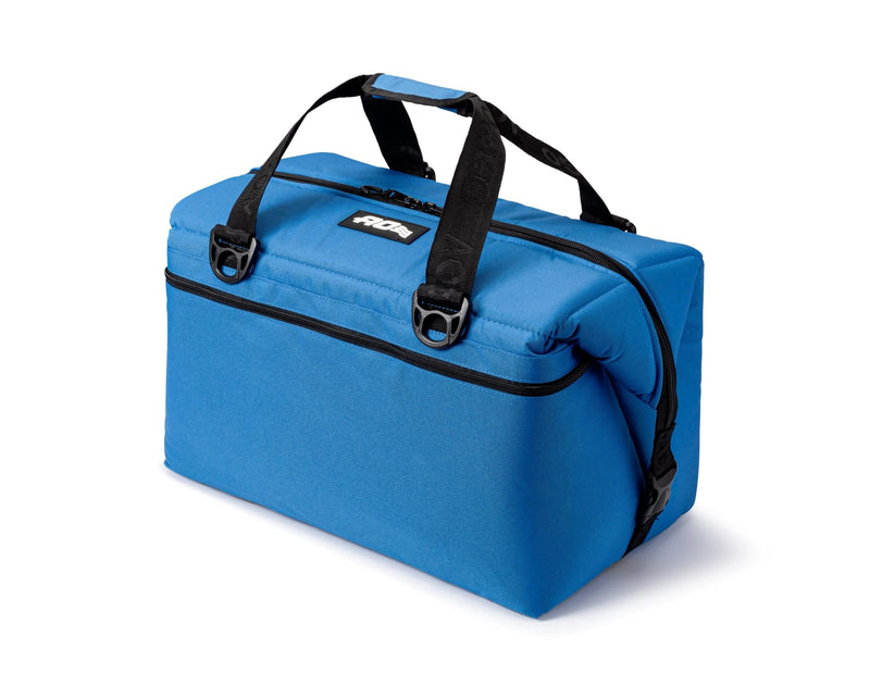 Coolers AO Original Soft-Sided Cooler Bag, Leak-Proof, Insulated, Lightweight, Royal Blue, 48-Can