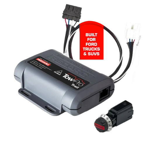 Tow-Pro REDARC Trail Kit Electric Trailer Brake Controller Kit for 2009-2019 Ford F-150, Off Road Dual Braking, Plug and Play Install, 12V/24V Compatible to Tow RV, Camper, Trailer, Boat