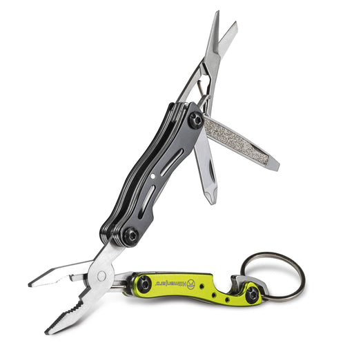 910055 Kilimanjaro Ascend 9 in 1 Multi-Tool -with TSA Compliant, Long Nose Pliers, Wire Stripper, Bottle Opener, Scissors, Phillips and Slotted Screwdriver, Single Cut File, Tweezers, Key Chain