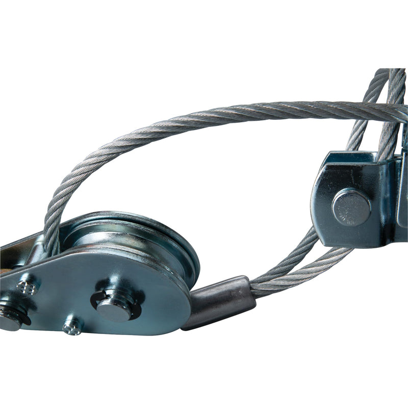 50-100 Performance Tool Dual Gear Power Puller - 2 Ton Capacity Winch With 6' aircraft cable