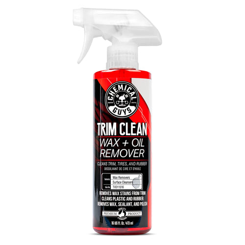 Chemical Guys Trim Clean Wax and Oil Remover TVD11516 (Works on Trim, Tires, and Rubber) Safe for Cars, Trucks, SUVs, Motorcycles, RVs & More, 16 fl oz