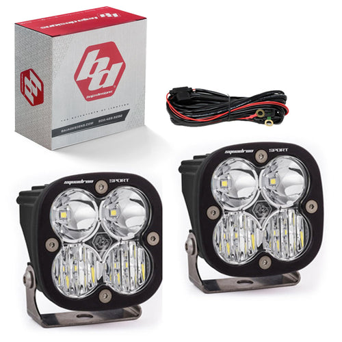 Baja Designs Push Bar Squadron Sport LED Bumper Light Kit for Can-Am Maverick R UTV