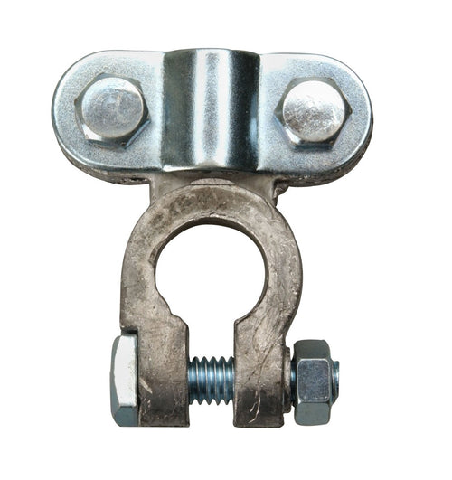 906-1 Road Power Extra Heavy-Duty Battery Terminal for Trucks; Chrome; 6 and 12-Volt