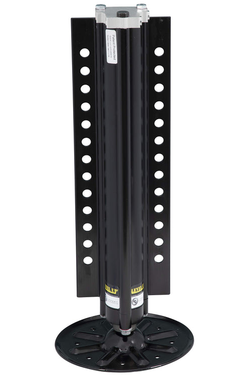 Lippert Aluminum Level Up RV Hydraulic Jack with 8,000-lb. Lift Capacity, Universal Fit, 9" Footpad, Easy Installation - 433458