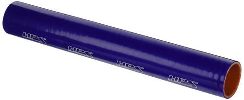 HPS Silicone HTST-138-BLUE High Temperature 4-ply Reinforced Tube Coupler Hose, 80 PSI Maximum Pressure, 12" Length, 1-3/8" ID, Blue