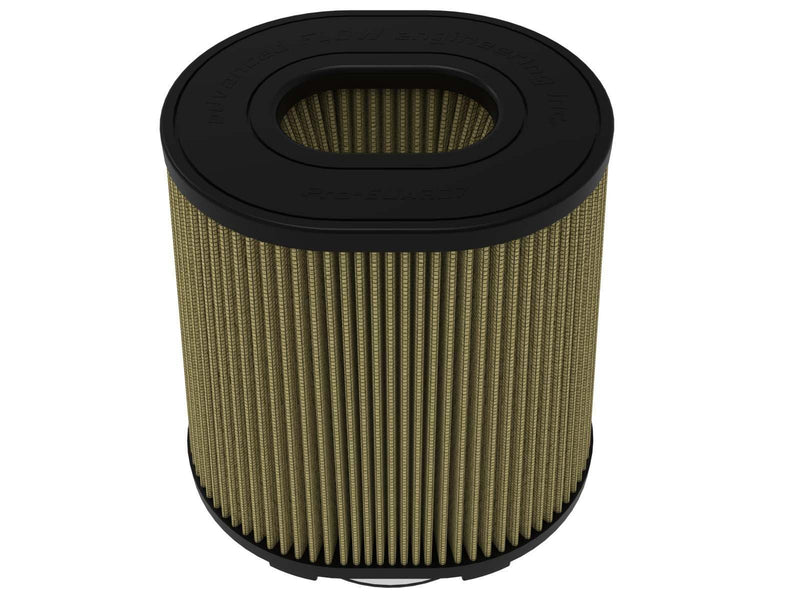 aFe POWER Intake Replacement Magnum FORCE Air Filter w/Pro GUARD 7 Oiled Media - 4.50" Inlet, 8" Tall - #24-91203G