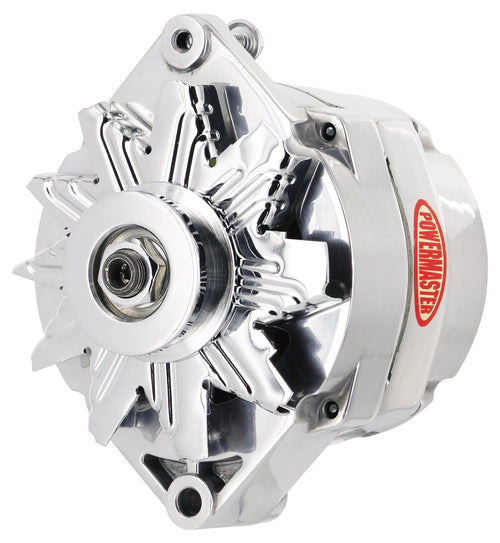 Alt GM Powermaster 12SI Polish 100A 1V Pulley 1 or 3 Wire