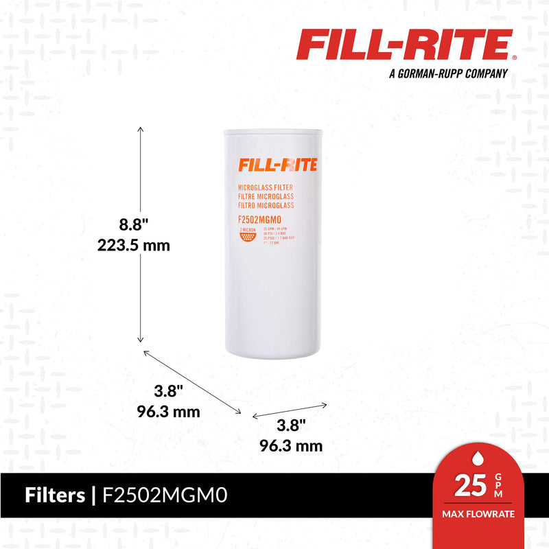 Particulate Filter 2 Micron, 1in - 12 UNF, 25 GPM