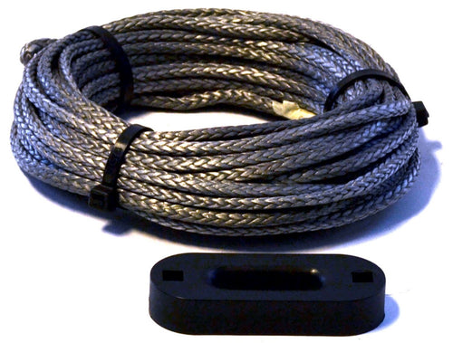 70758 WARN Spydura Pro Synthetic Winch Cable Rope with Loop Ends: 3/8" Diameter x 100' Length, 8.25 Ton (16,500 lb) Capacity
