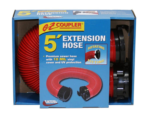 EZ Coupler Valterra D04-0112 5' Extension Hose , Red