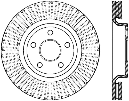 Brake Rotor StopTech (128.58008CR)